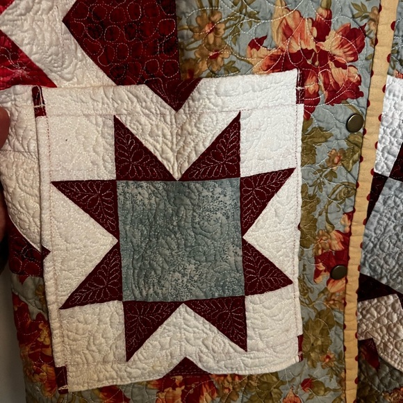 Handmade Quilted Jacket - Picture 2 of 5